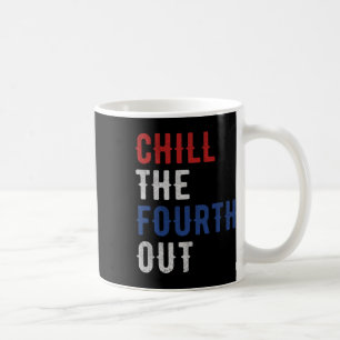 Taza De Café La Cuarta Independencia De La Bandera De Estados U