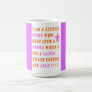 Taza De Café La Cuchara Se Enamoraba De La Ladle   
