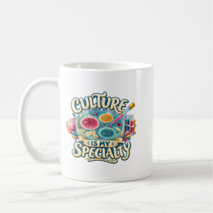 Taza De Café La cultura es mi especialidad – divertido laborato