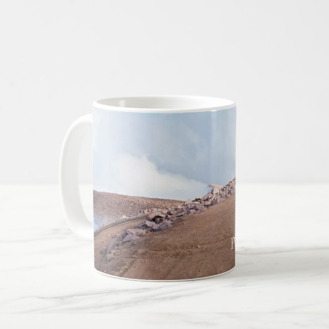 Taza De Café La cumbre del pico de los Pikes (Anverso izquierdo)