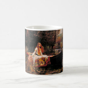 Taza De Café La dama de Shalott (Belleza medieval)