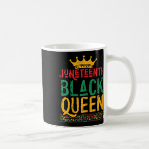 Taza De Café La decimoctava reina negra afroamericana
