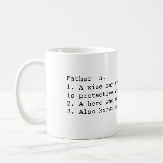Taza De Café La definición del papá