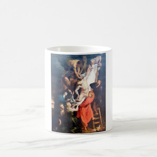 Taza De Café La descendencia de la cruz, Rubens (Centro)