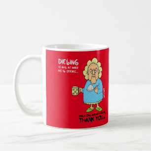 Taza De Café La dieta no es tan difícil como parece - personal