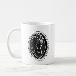 Taza De Café La diosa soñada Yoni Art Mug
