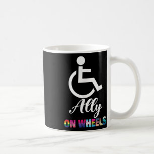 Taza De Café La Discapacidad Orgullo Conciencia Graciosa Aliado