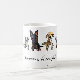 Taza De Café La diversidad es hermosa