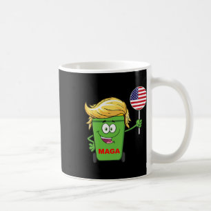 Taza De Café La divertida basura del mega Personalizado de Trum