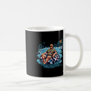 Taza De Café La Divertida Camisa Trump Del Golfo De Estados Uni