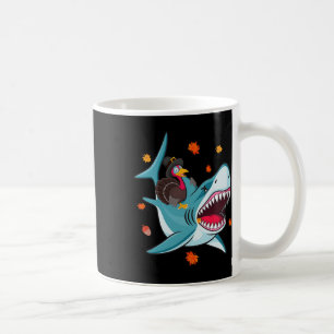 Taza De Café La Divertida Turquía Y La Caída Del Tiburón Vibes 