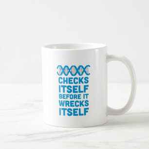 Taza De Café La DNA se comprueba