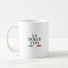 Taza De Café La dolce vita tazón de café italiano
