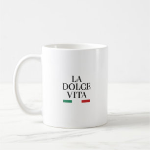 Taza De Café La dolce vita tazón de café italiano