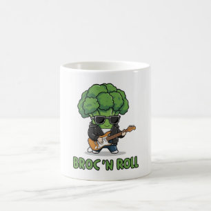 Taza De Café La dramática guitarra de Broccoli