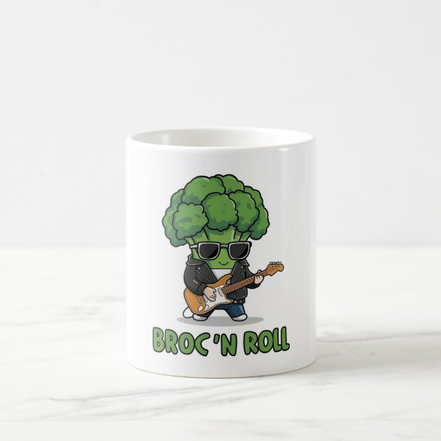 Taza De Café La dramática guitarra de Broccoli (Centro)