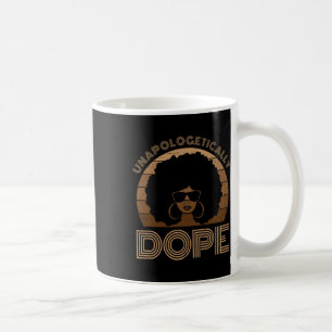 Taza De Café La droga sin arrepentimiento Melanin Afro Reina Ne