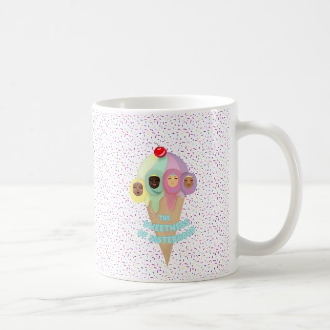 Taza De Café La dulzura de la hermandad (Derecha)
