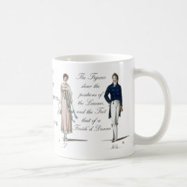 Taza De Café La edad de Jane Austen contra danza Contradance