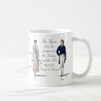 Taza De Café La edad de Jane Austen contra danza Contradance