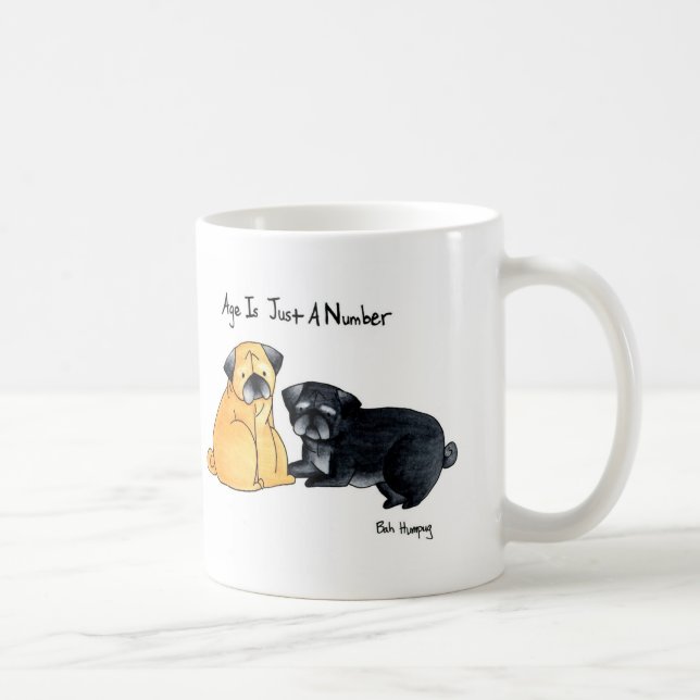 Taza De Café La edad es apenas un número (Derecha)