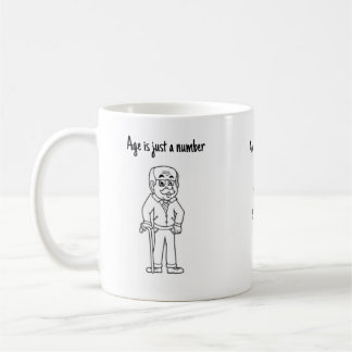 Taza De Café La edad es sólo un número
