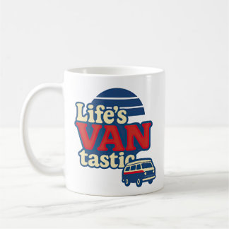 Taza De Café La edición azul del VANtastic Red Cream de la vida