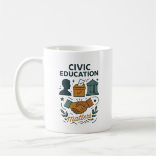 Taza De Café La educación cívica importa