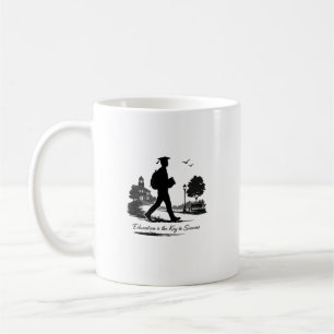Taza De Café La Educación Es La Clave Del Éxito Diseño Universi