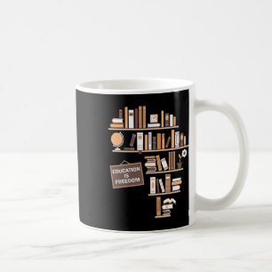 Taza De Café La educación es libertad historia negra afroameric