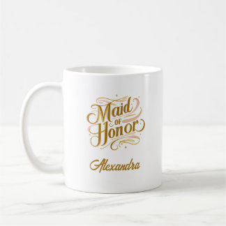Taza De Café La empleada doméstica personalizada de regalo de h