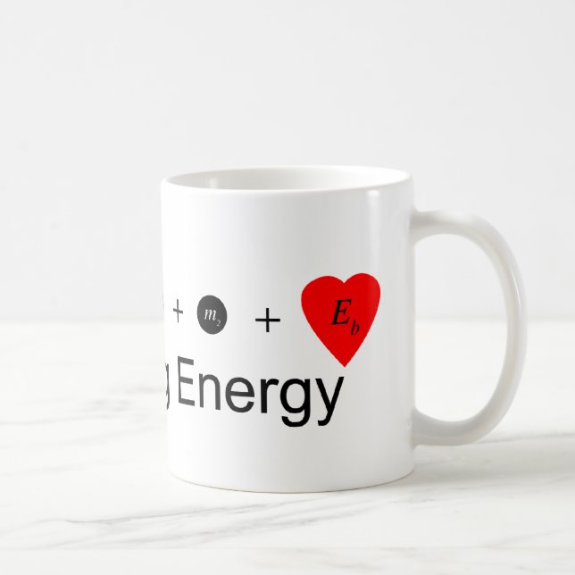 Taza De Café La energía de unión al corazón (Derecha)