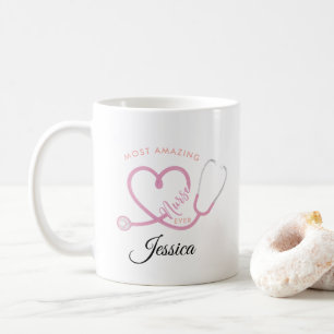 Taza De Café La Enfermera Más Increíble de Todos los Tiempos   