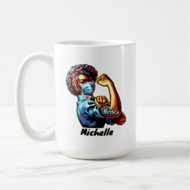 Taza De Café La enfermera Rosie the Riveter Mug