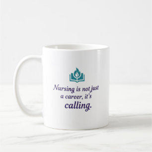 Taza De Café La enfermería es una vocación Identidad médica mod