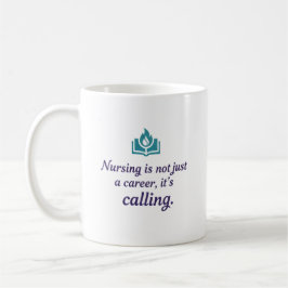 Taza De Café La enfermería personalizada es una vocación regalo