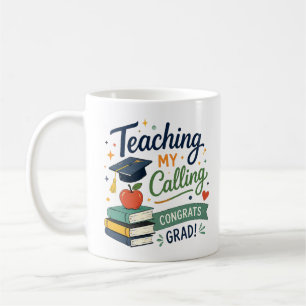 Taza De Café La Enseñanza Personalizada Es Mi Don