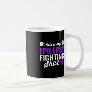 Taza De Café La Epilepsia De La Sobreviviente Guerrera Concienc