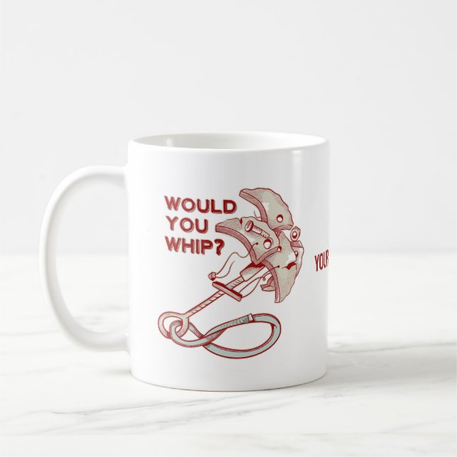 Taza De Café ¿La escalada de roca te azotaría? Cam divertida (Izquierda)