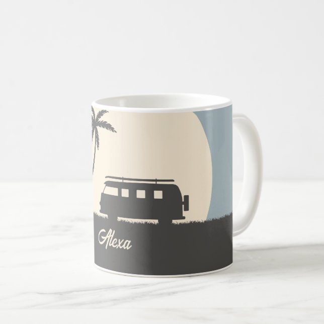 Taza De Café La escapada costera (Anverso derecho)