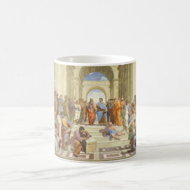 Taza De Café La escuela del fresco de Atenas de Raffaello (Centro)
