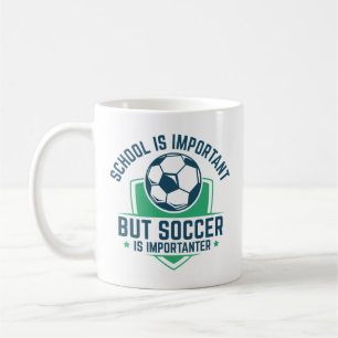 Taza De Café La Escuela Es Importante Pero El Fútbol Es Más Imp