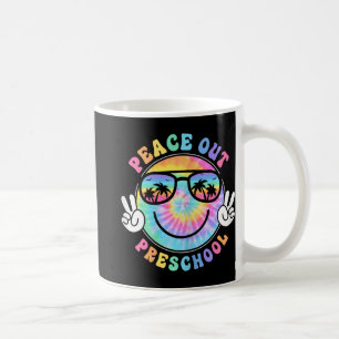 Taza De Café La Escuela Peace Out 2024 El Último Día Del Verano