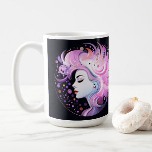 Taza De Café "La esencia de la elegancia" Belleza femenina