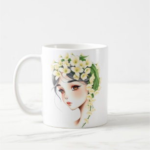 Taza De Café La esencia de la mujer: gracia, fuerza y belleza