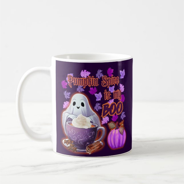 Taza De Café La especia de calabaza es mi boo (Izquierda)