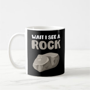 Taza De Café La espera I considera una geología de la roca
