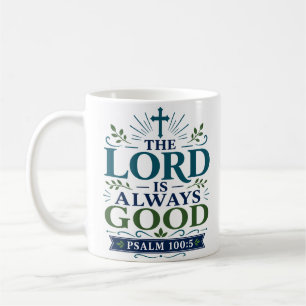 Taza De Café La esperanza escritural cita El Señor es siempre b