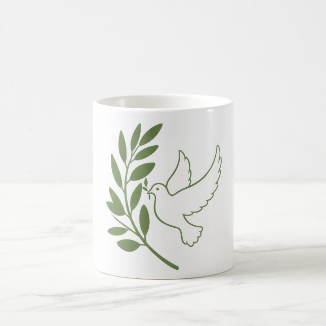 Taza De Café La Esperanza Verde (Centro)
