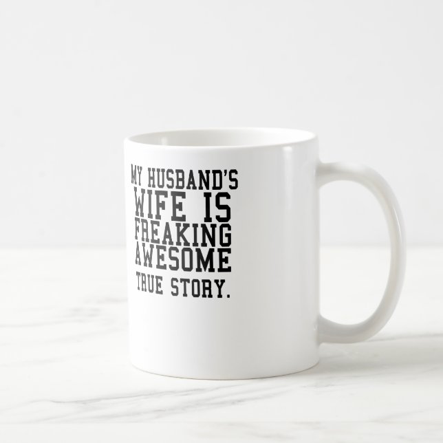 Taza De Café la esposa de mi marido es historia verdadera (Derecha)